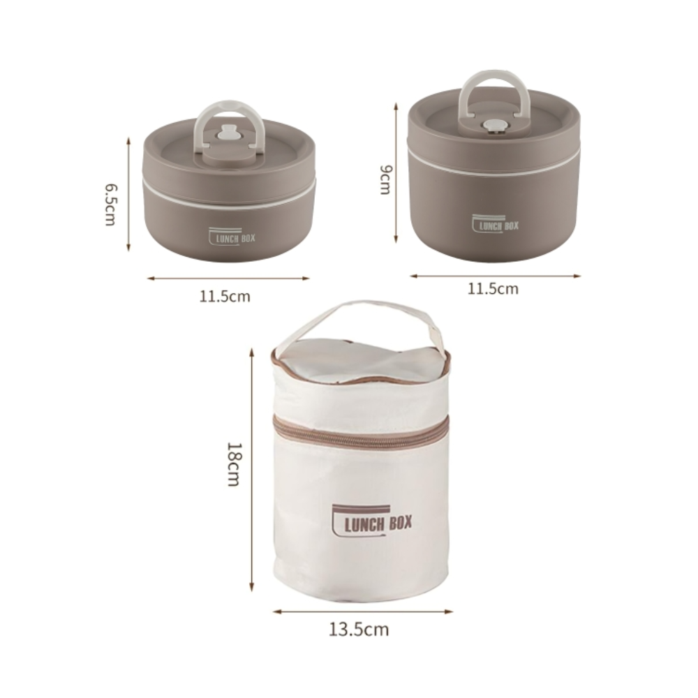 Braun2 Braun2 Lunchlux™ - einfaches Mittagessen bei der Arbeit Vivar