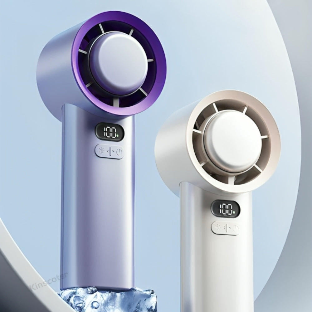 Handheld-Turboventilator™ | Kraftvoller Handventilator für Frische