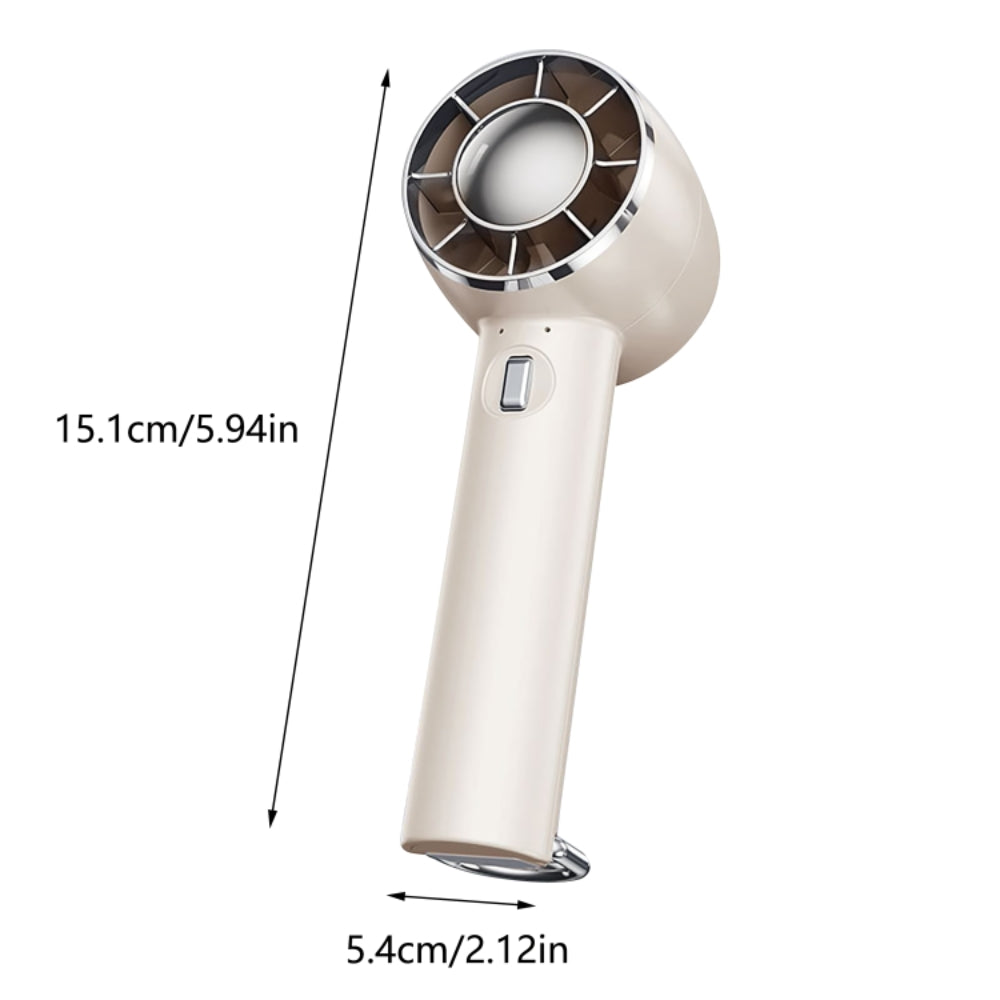 Handheld-Turboventilator™ | Kraftvoller Handventilator für Frische