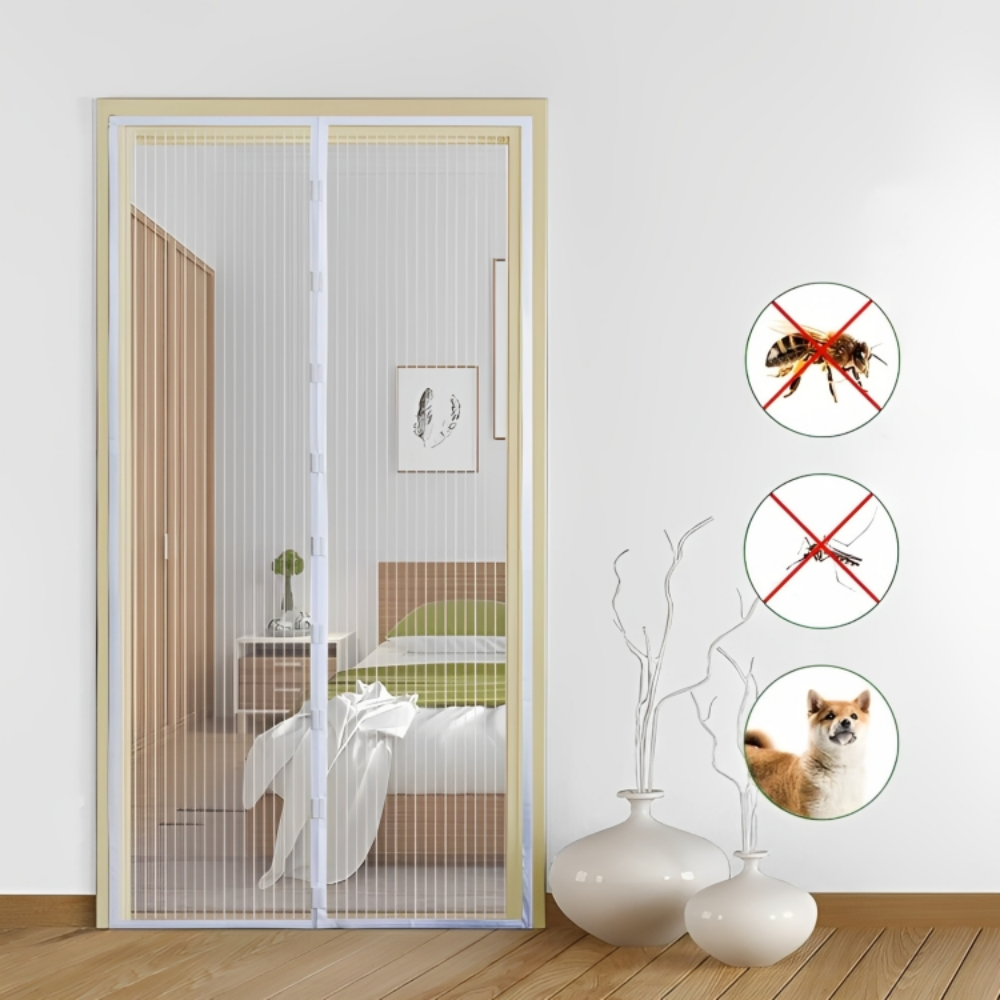 Beige120x210cm Beige120x210cm InstantGuard™ Der magnetische Schutzschild für Ihre Tür Vivar