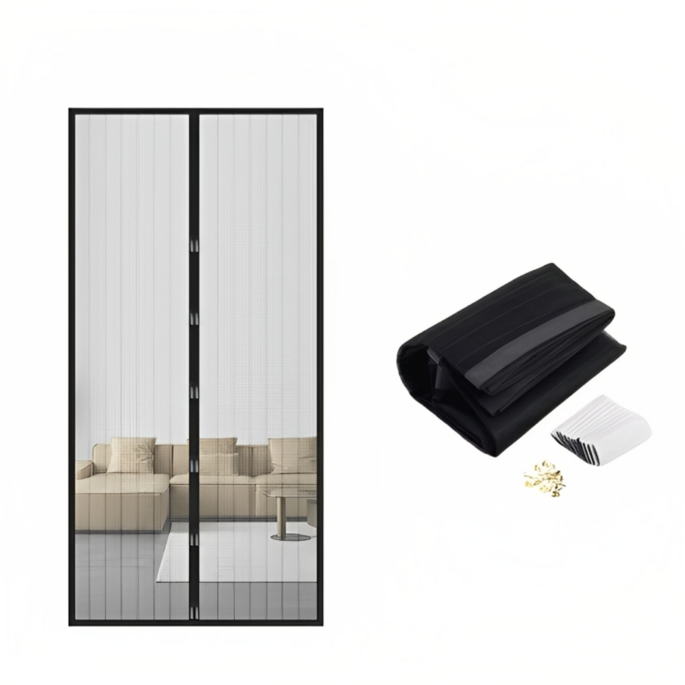 Schwarz120x210cm Schwarz120x210cm InstantGuard™ Der magnetische Schutzschild für Ihre Tür Vivar