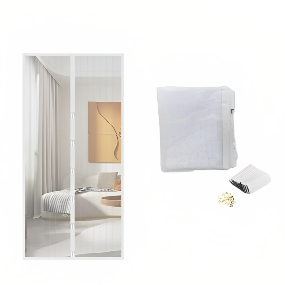 Weiß120x210cm Weiß120x210cm InstantGuard™ Der magnetische Schutzschild für Ihre Tür Vivar